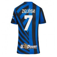 Zenski Nogometni Dres Inter Milan Piotr Zielinski #7 Domaci 2024-25 Kratak Rukav